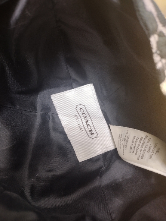 COACH New York Park Ocelot Cap Black/Tan XS/S Belt & Buckle Trim main image 8
